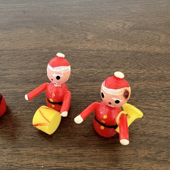 Dan Dee Imports 6 Pc Santa Band Set Made in Hong Kong w Box Vintage 1969 - Picture 5 of 9